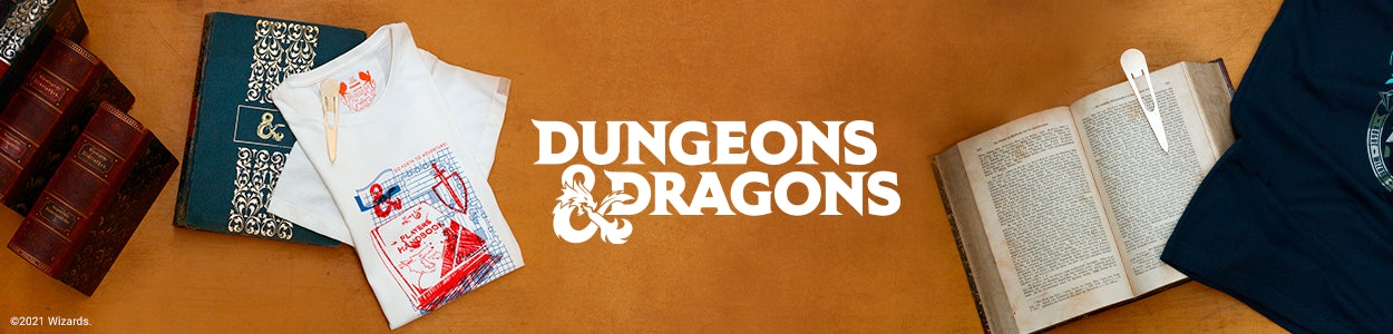 Coleção de Camisetas Dungeons & Dragons