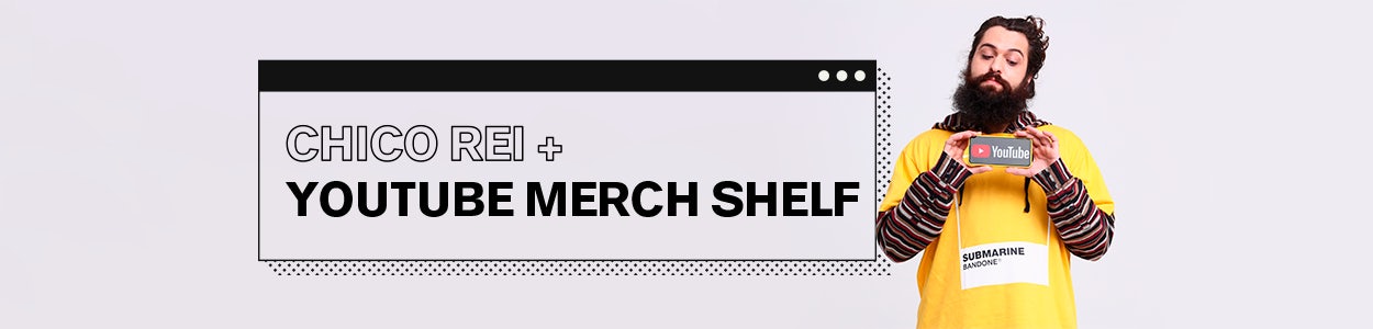 YouTube Merch Shelf