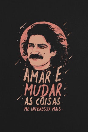 Camiseta Mescla Claro Mandrake - Loja Podpah - Loja Podpah