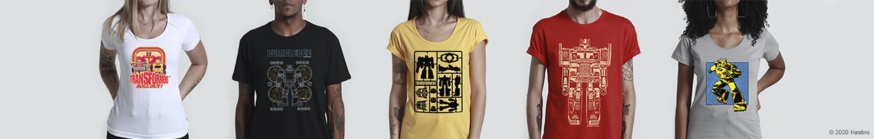 Camisetas Transformers