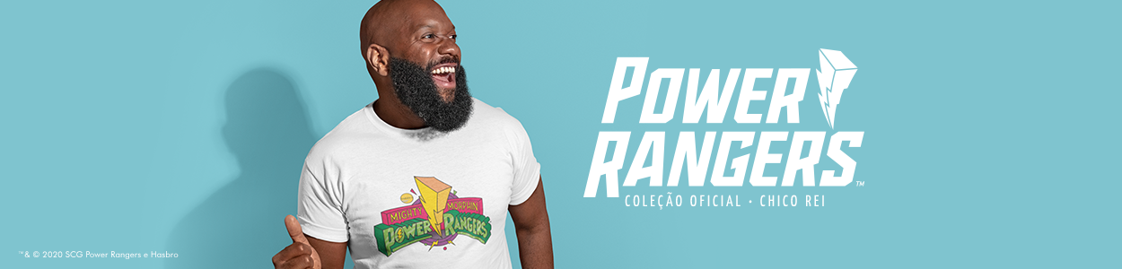 Coleção oficial Power Rangers. Produtos oficiais de Power Rangers