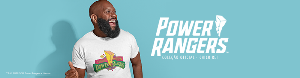 Coleção oficial Power Rangers. Produtos oficiais de Power Rangers
