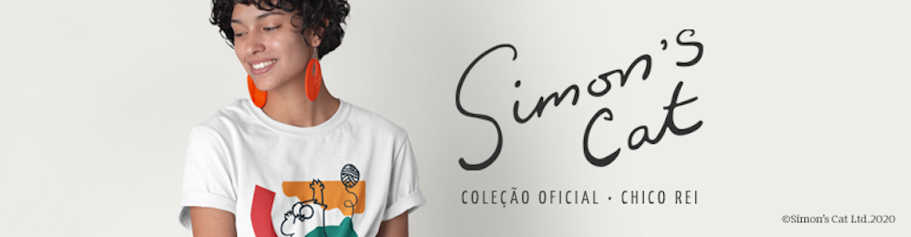 Coleção Simon's Cat na Chico Rei