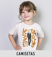 Camisetas infantis