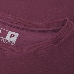 Foto com detalhe da gola olímpica masculina