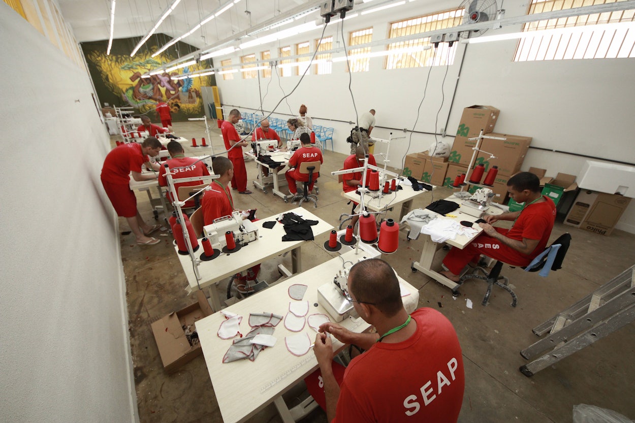 Produção na penitenciária