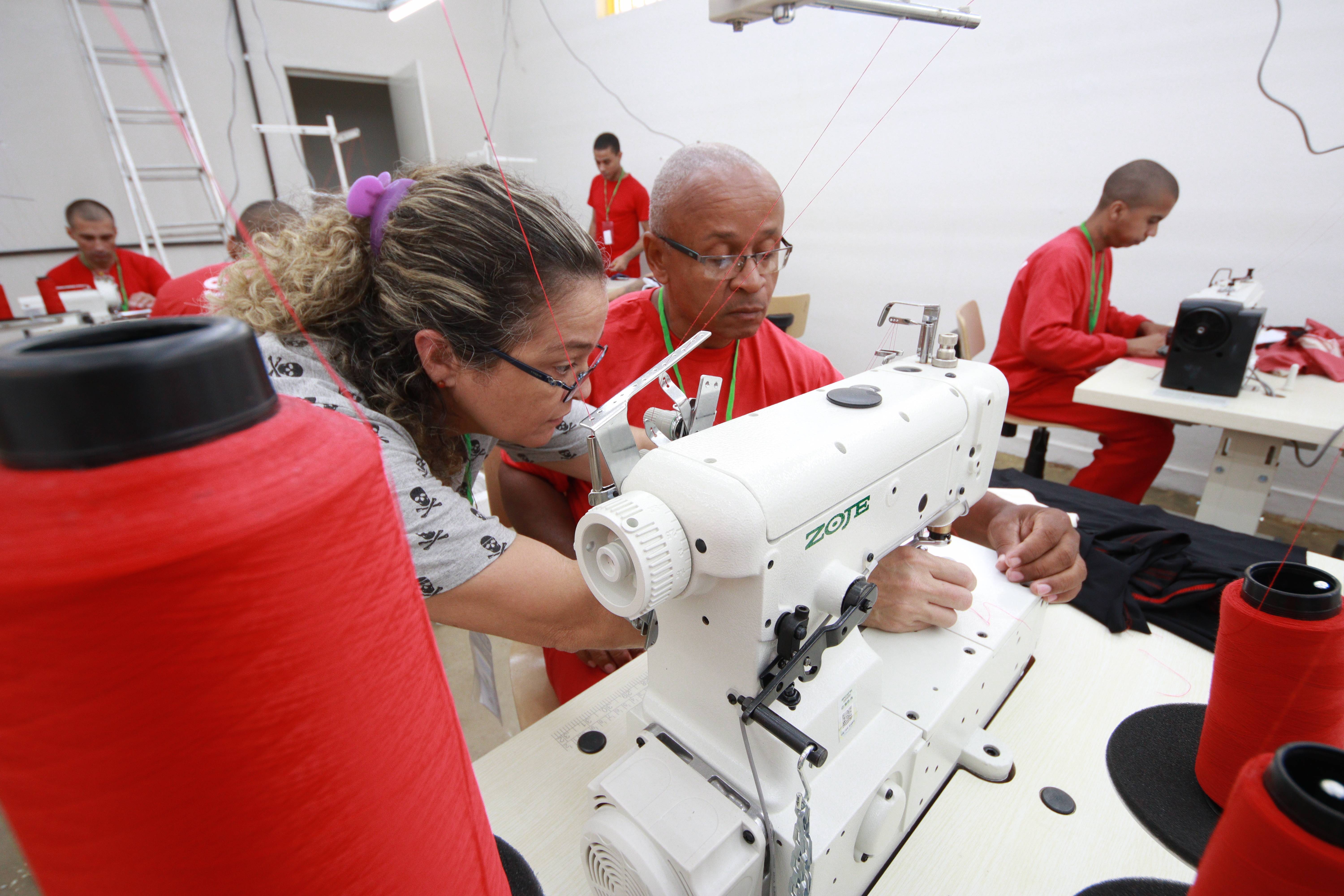 Produção na penitenciária