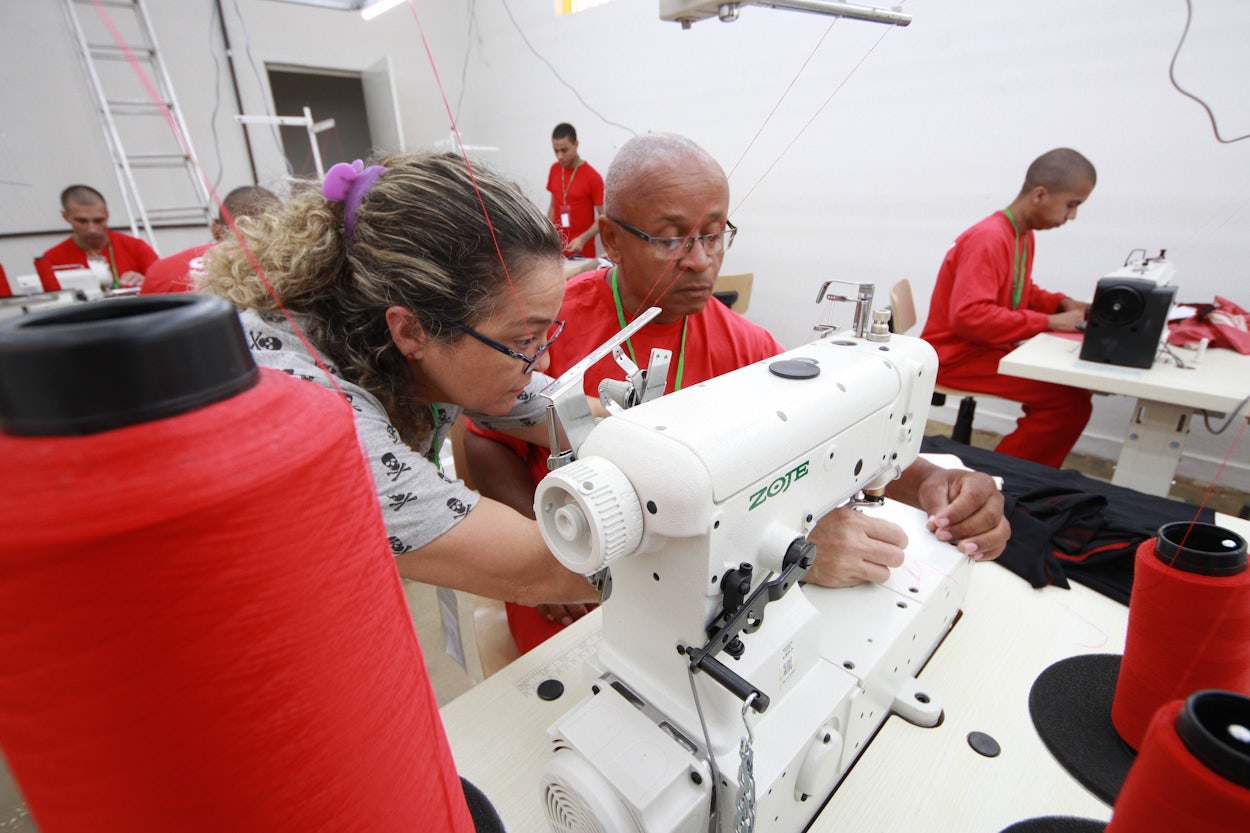 Produção na penitenciária