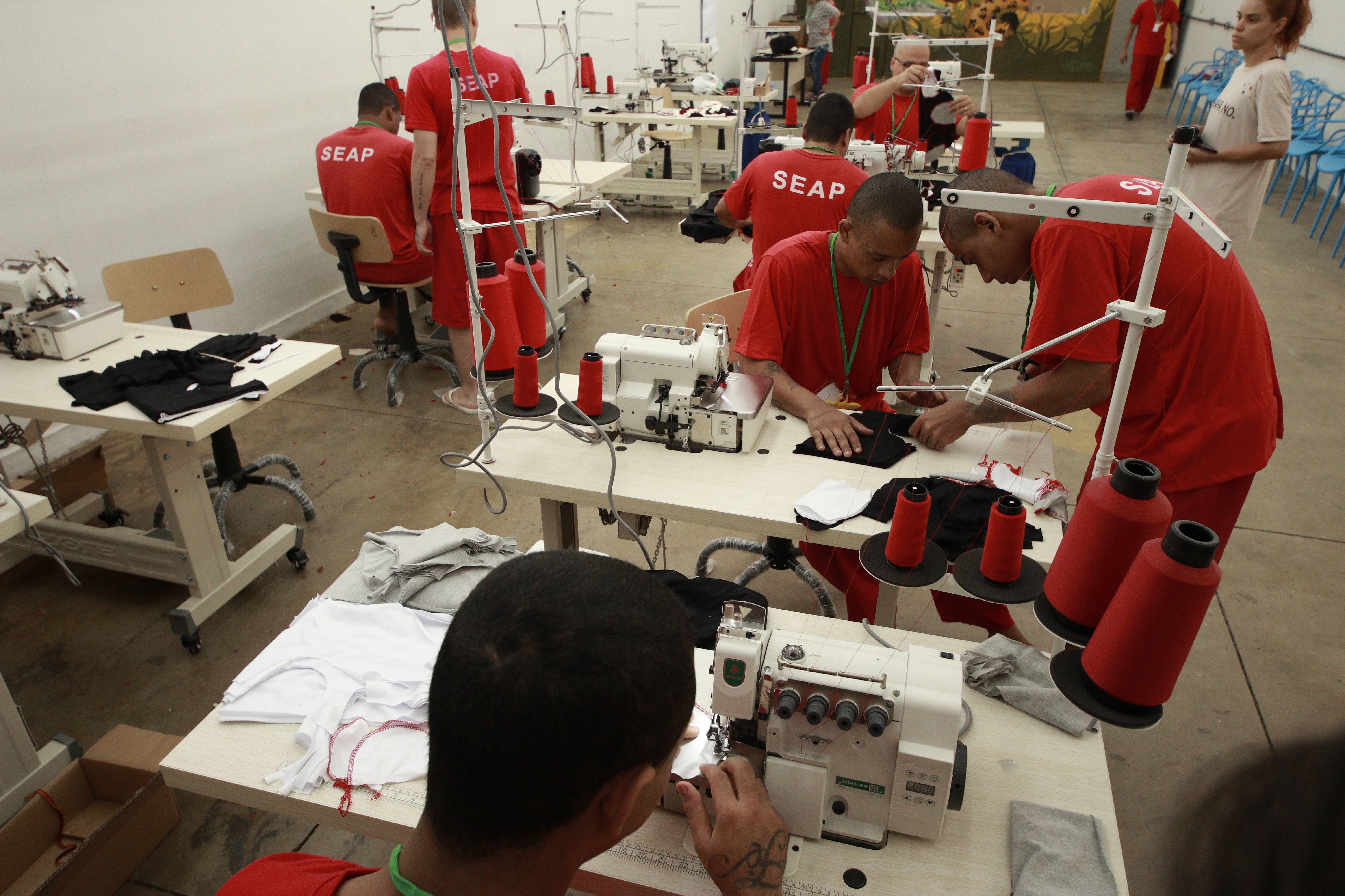 Produção na penitenciária
