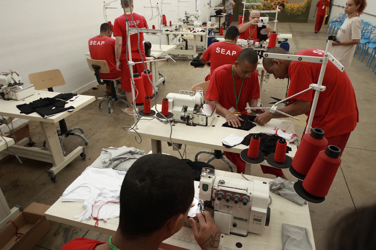 Produção na penitenciária
