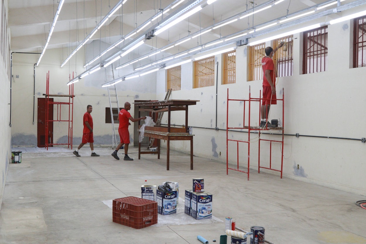 Produção na penitenciária