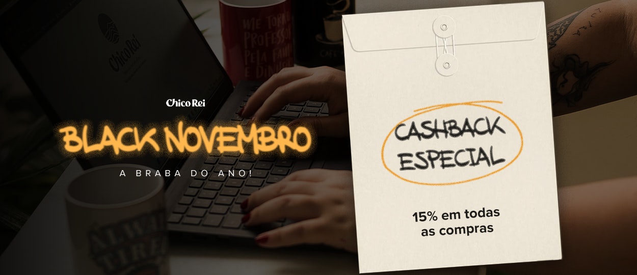Black Friday: Cashback Especial
