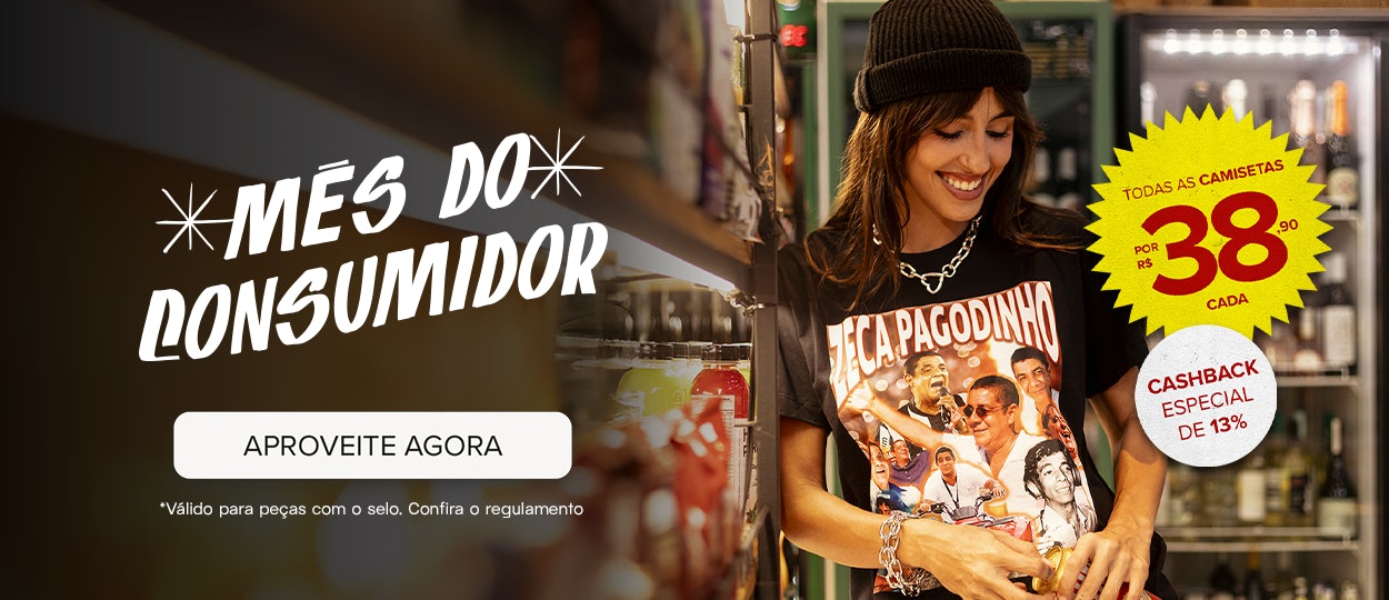 Mega Feirão da Chico: Camisetas por R$ 38,90