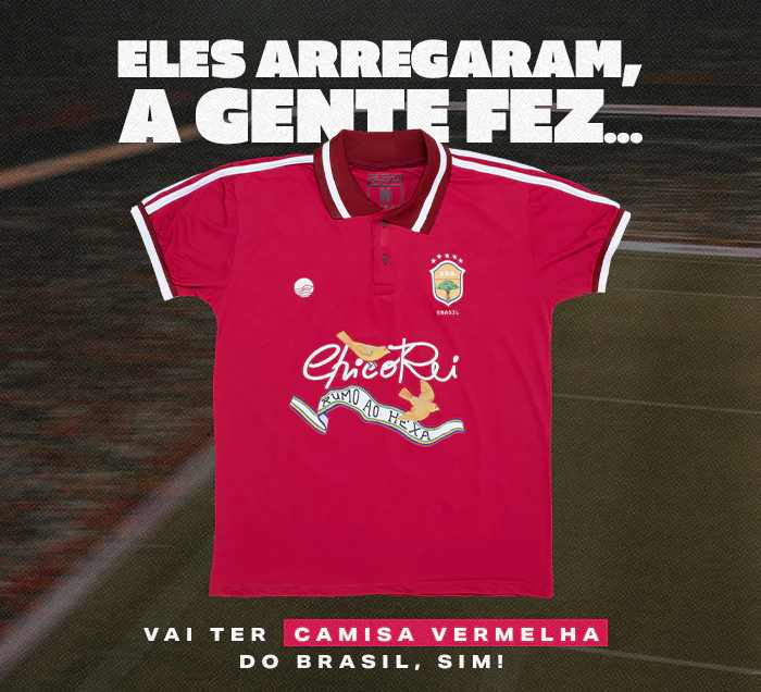 Camisa Vermelha do Brasil