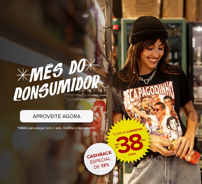 Mega Feirão da Chico: Camisetas por R$ 38,90