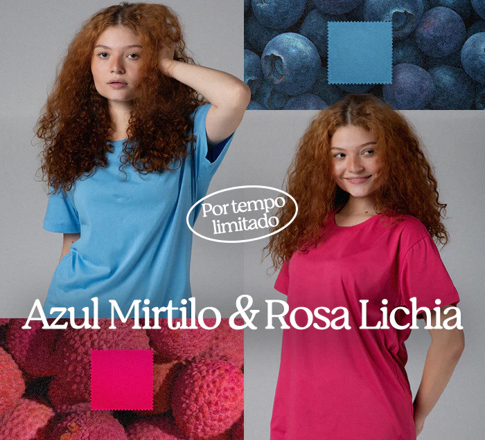 Básicas Rosa e Azul