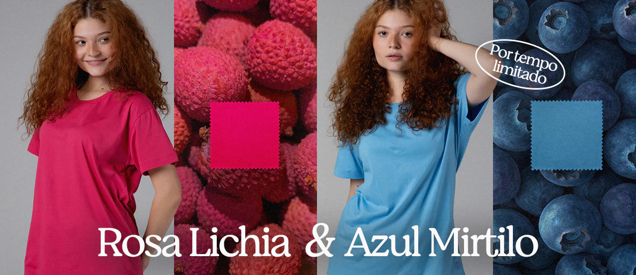 Básicas Rosa e Azul