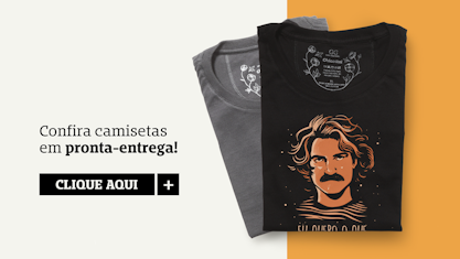 Camisetas em Pronta-Entrega Black Friday