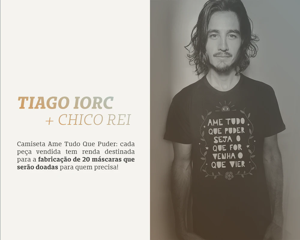 Camiseta Tiago Iorc e Chico Rei