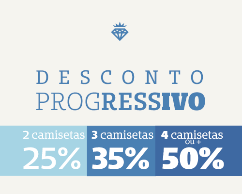 Desconto Progressivo - Até 50% OFF