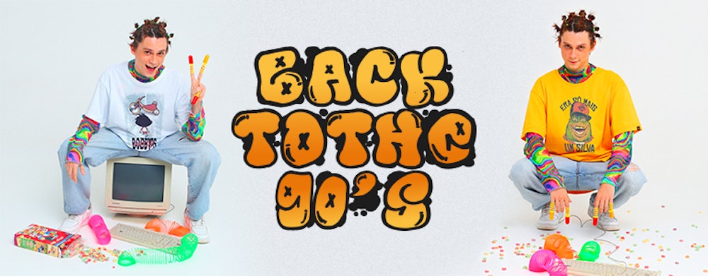 Back to the 90s: anos 90 em camisetas
