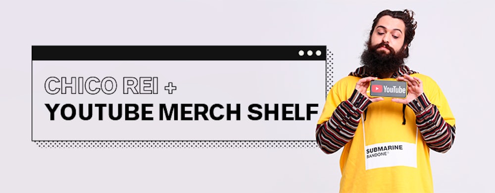YouTube Merch Shelf