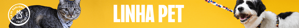 Acessórios para pets - Linha Chico Rei