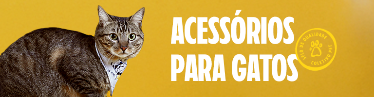 Acessórios para gatos da Chico Rei