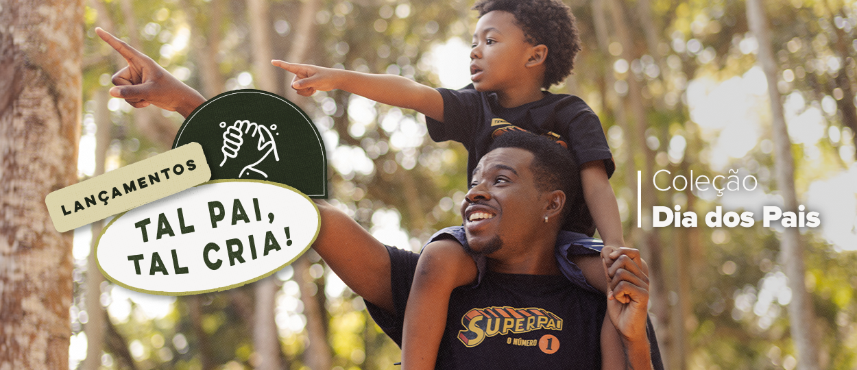 Camisetas e roupas tal pai, tal filho