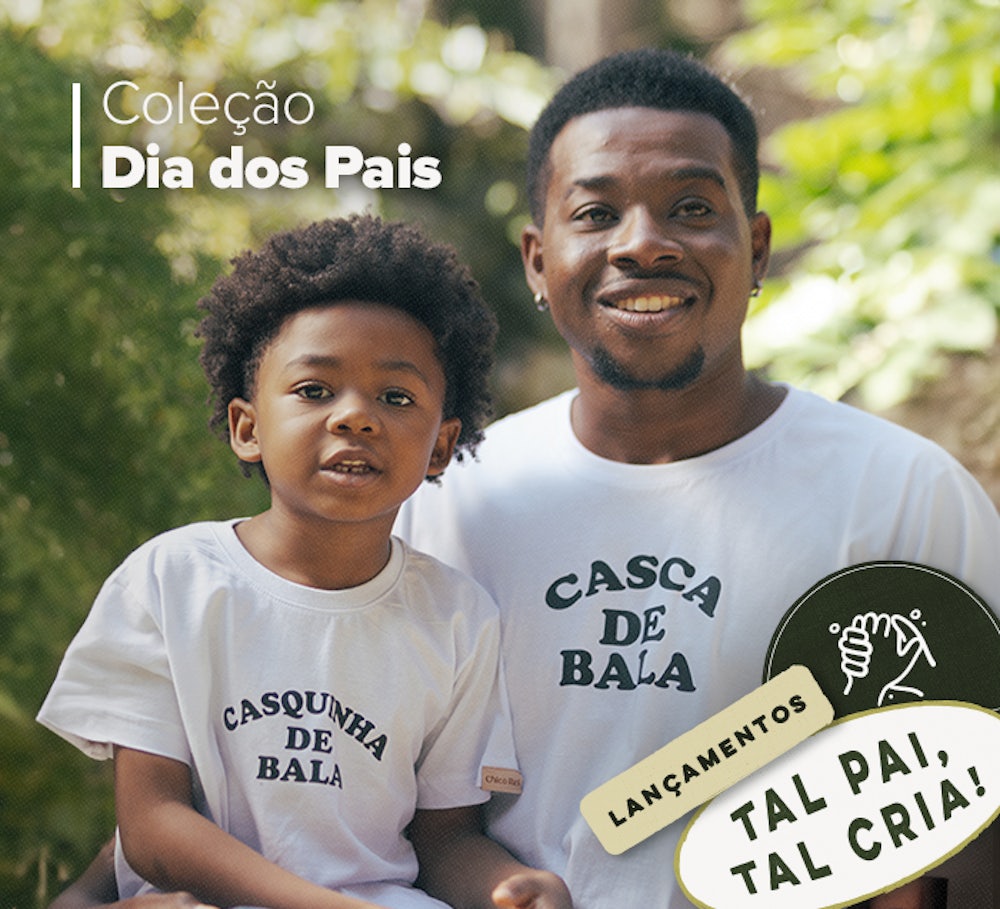 Camisetas e roupas tal pai, tal filho