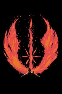 Estampa da Camiseta Flame Awaken