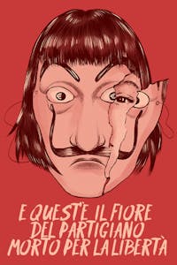 Estampa da Camiseta La casa de papel